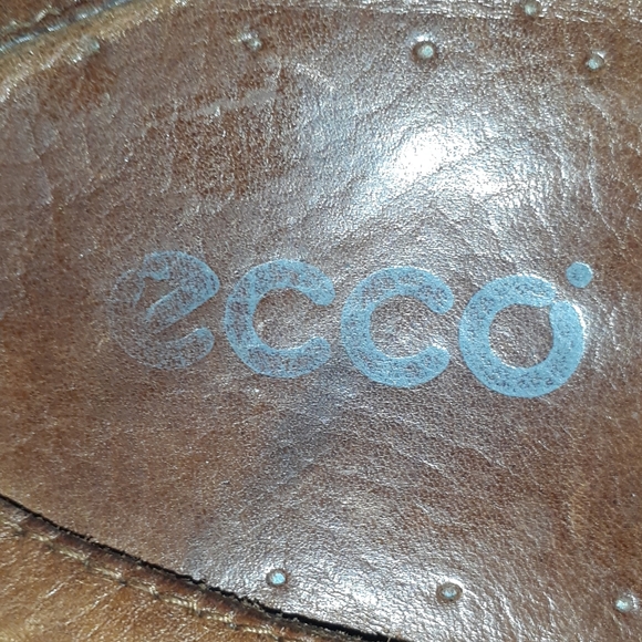 Ecco leather brown mules - Picture 6 of 6